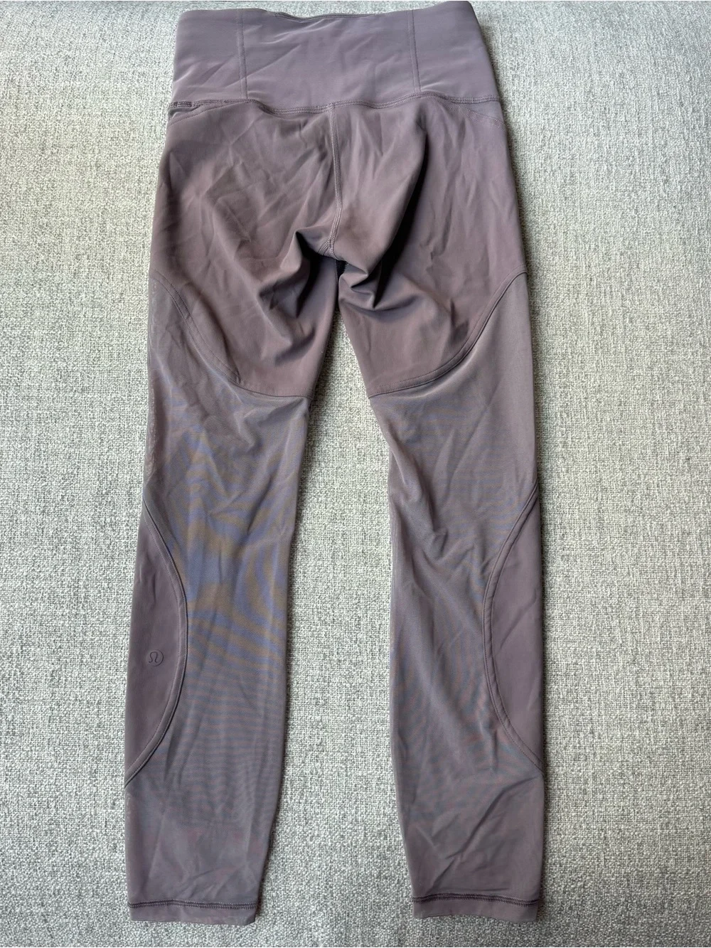 Lululemon Wunder Train Mesh Panel High-Rise Tight in Violet Verbena Size 4